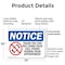 Signmission No Cell Phone During Your Appointment, 14 in W x Rectangle, Plastic OS-2PACK-NS-P-1014-L-16024 - alternate 2